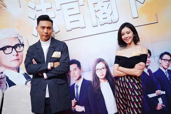 Hugo Wong Louisa Mak TVB OMG, Your Honor_Instagram