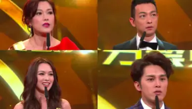Emotional Acceptance Speeches from Mandy Lam, and Oscar Leung, Crystal Fung and Matthew Ho Receive Improvement Awards