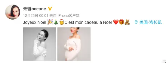 Miss Chinese International 2008, Oceane Zhu, Expecting First Child