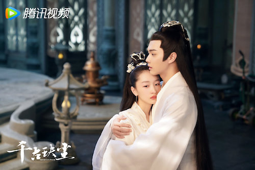 dramapotatoe backup on X: #AncientLovePoetry releases posters of Zhou  Dongyu, Xu Kai, Liu Xueyi, and Li Zefeng as drama wraps its run for  non-VIPs tonight #千古玦尘  / X