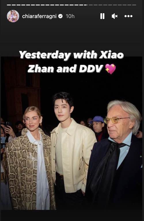 It's officially confirmed that Xiao Zhan got the invitations from GUCCI and  TOD'S and will appear at Milan Fashion Week. : r/XiaoZhanWorld